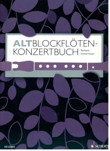 Altblockflöten-Konzertbuch - B. Hintermeier SCHOTT