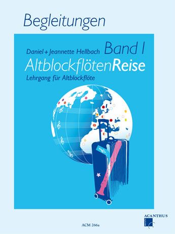 Altblockflöten Reise - Band 1 - D.+J. Hellbach - doprovody Acanthus-music