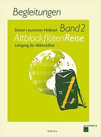 Altblockflöten Reise Band 2 - D.+J. Hellbach - doprovody