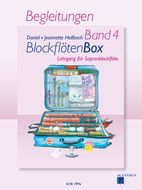 BlockflötenBox 4 - doprovody - D. +J. Hellbach Acanthus-music