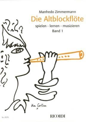 Die Altblockflöte Band 1 - bez CD - M. Zimmermann Ricordi