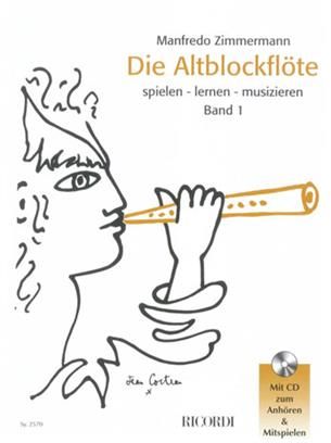 Die Altblockflöte Band 1 - s CD - M. Zimmermann Ricordi