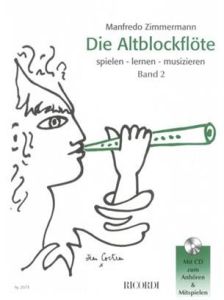 Die Altblockflöte Band 2 - s CD - M. Zimmermann