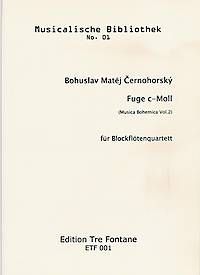 Fuga c-moll - B. M. Černohorský Edition Tre Fontane