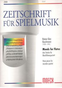 Moods for Flutes - R. G. Buschmann Moeck