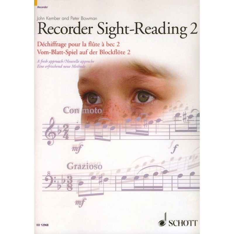 Recorder Sight-Reading 2 - J. Kember, P. Bowman SCHOTT