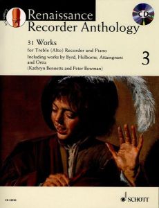 Renaissance Recorder Anthology 3 - P. Bowman, K. Bennetts