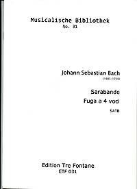Sarabande Fuga a 4 voci - J. S. Bach