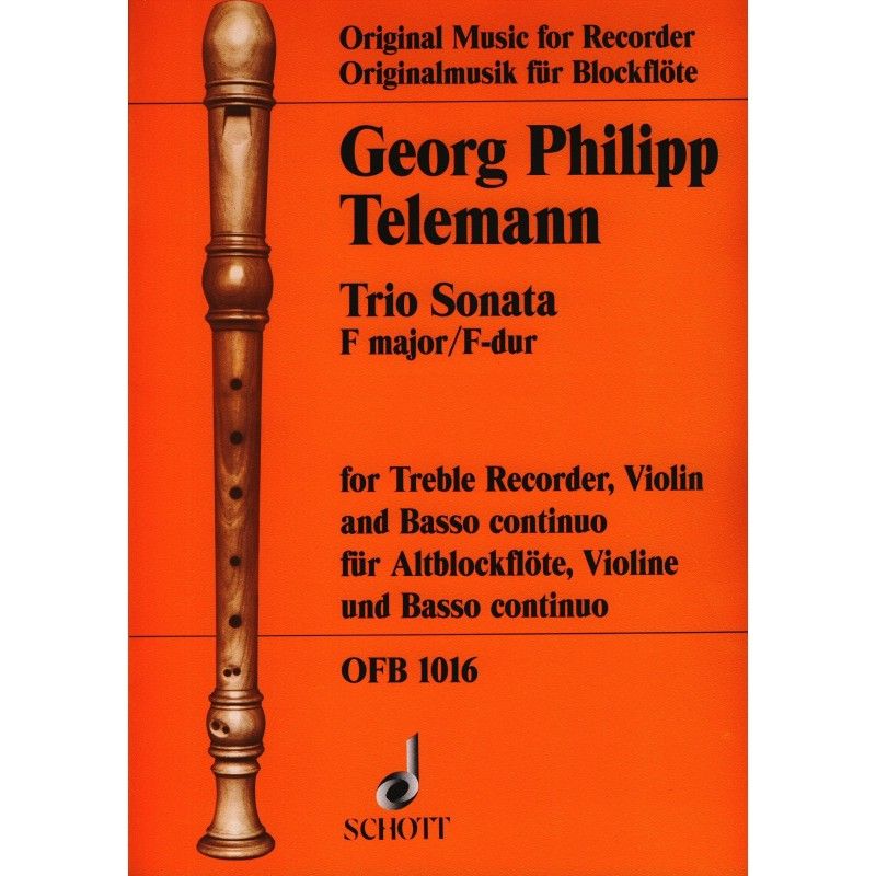 Trio Sonata in F major - G. P. Telemann SCHOTT