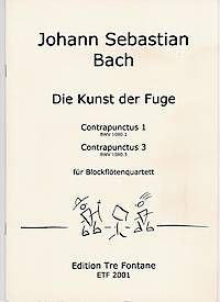Umění fugy - Contrapunctus 1+3 - J. S. Bach Edition Tre Fontane
