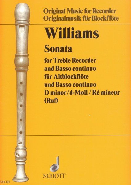 W. Williams - Sonata d moll SCHOTT