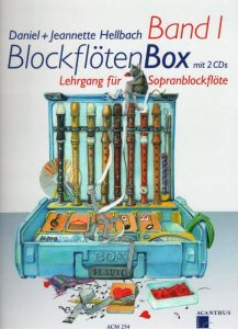 BlockflötenBox 1 s 2 CD - D. + J. Hellbach Acanthus-music