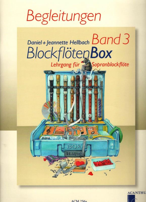BlockflötenBox 3 - doprovody - D. + J. Hellbach Acanthus-music