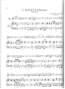 Complete Original Recorder Sonatas - G. P. Telemann Dolce