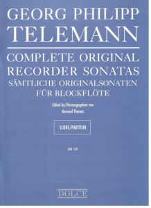 Complete Original Recorder Sonatas - G. P. Telemann