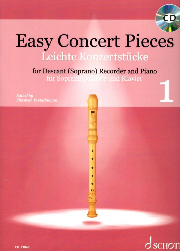 Easy Concert Pieces 1 - ed. E. Kretschmann SCHOTT