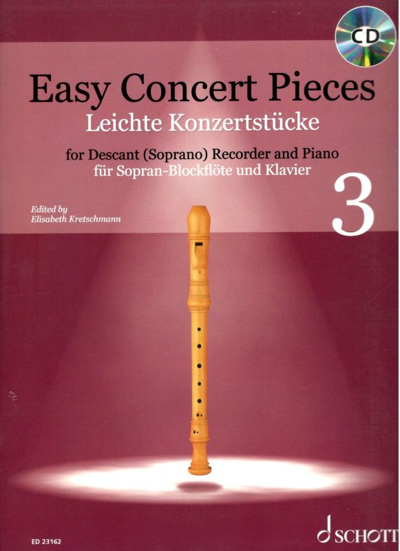 Easy Concert Pieces 3 - ed. E. Kretschmann SCHOTT