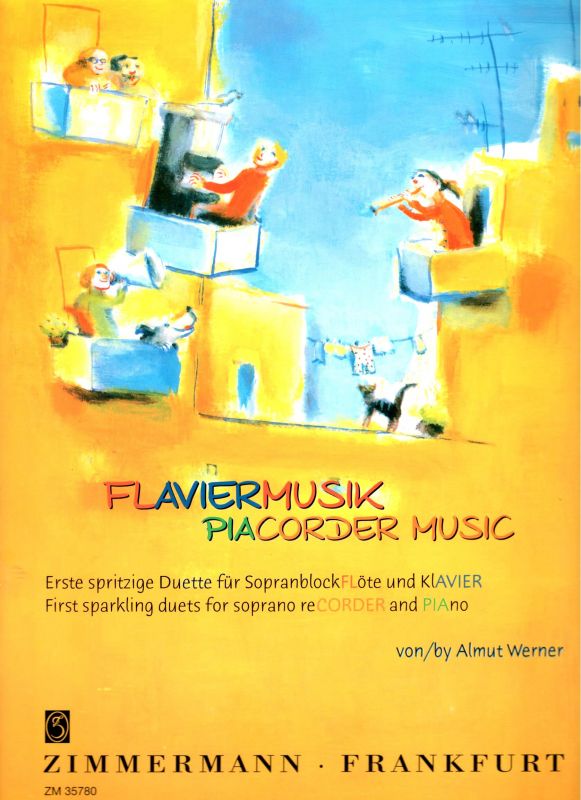 Flaviermusik (Piacorder music) - A. Werner Zimmermann Frankfurt
