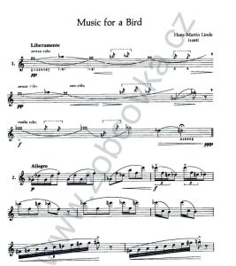 Music for a Bird - H. M. Linde SCHOTT