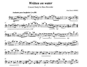 Written on Water - A. Davis Edition Tre Fontane