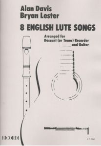 8 English Lute Songs - A. Davis, B. Lester