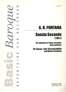 G. B. Fontana - Sonata Seconda