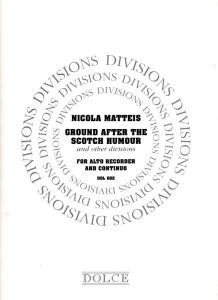 Ground after the Scotch Humour and other Divisions - N. Matteis