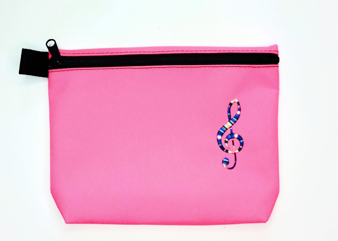 Kosmetická taška - reflexní růžová Hanacká dílna