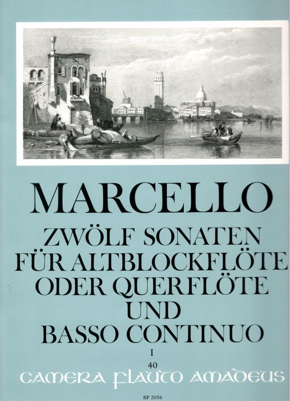 Marcello - Zwölf Sonaten I. (1.-3. sonata) Amadeus