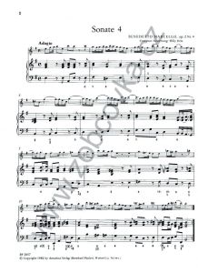 Marcello - Zwölf Sonaten II. (4. - 6. sonata) Amadeus