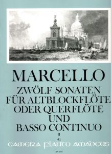 Marcello - Zwölf Sonaten II. (4. - 6. sonata)