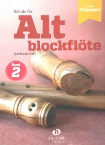 Schule für Altblockflöte 2 - B. Ertl - bez CD