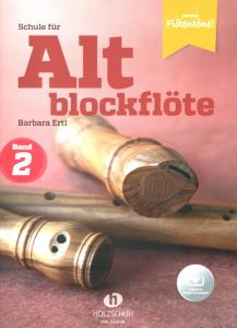 Schule für Altblockflöte 2 - B. Ertl - s nahrávkami Holzschuh