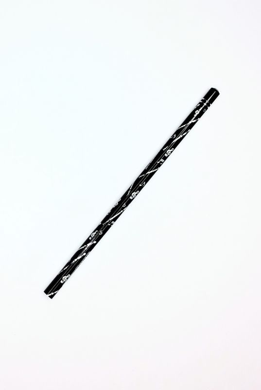 Tužka černá s motivem zobcové flétny