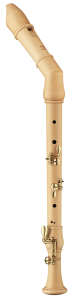Moeck tenorová zobcová flétna Rondo - javor - se zahnutou hlavicí a klapkami pro c/cis,f,g