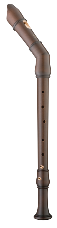 Moeck tenorová zobcová flétna Rondo - mořený javor - se zahnutou hlavicí Moeck.
